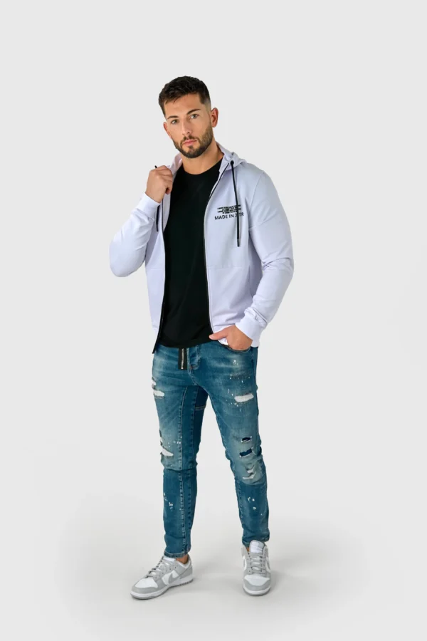 PULOVER S POLNO ZADRGO ATTITUDE - slika 6