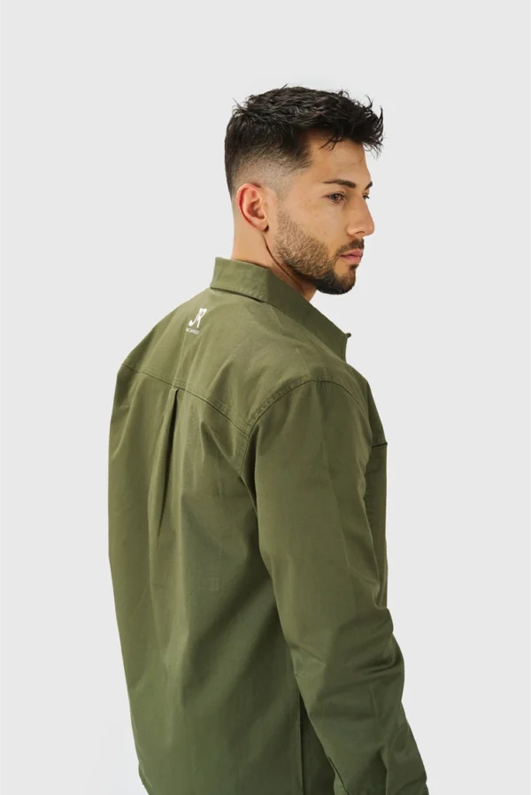 SRAJČNA JAKNA IZ BOMBAŽNEGA MATERIALA TWILL - Image 5