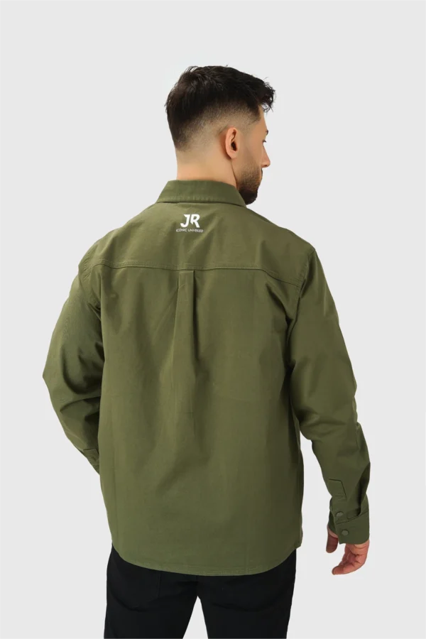 SRAJČNA JAKNA IZ BOMBAŽNEGA MATERIALA TWILL - Image 4