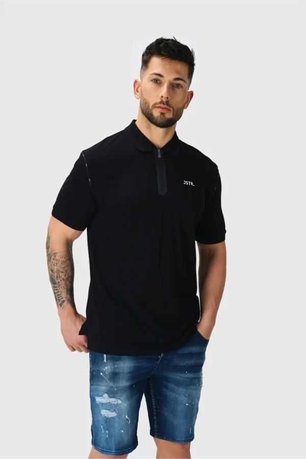 POLO MAJICA JSTR IZ PIQUE BOMBAŽA Z ZADRGO - Image 6