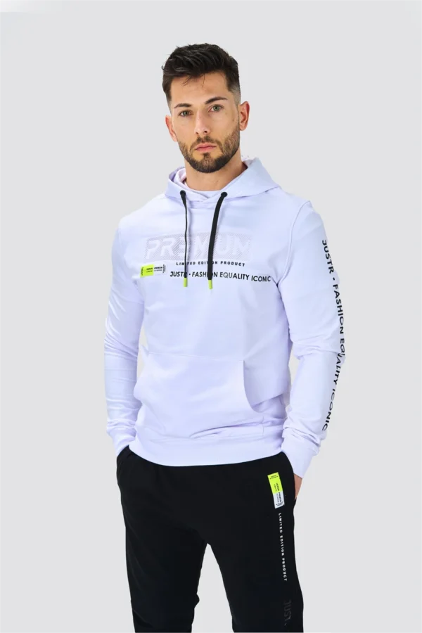 PULOVER S KAPUCO COZYHOOD IZ SERIJE JUST-R